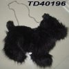 Сумка Собачка чорна волохата TD40196A1 – фото