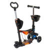 Самокат 5в1 Best Scooter, АБСТРАКЦІЯ, PU колеса, ПІДСВІЧУВАННЯ КОЛІС, у коробці 21500 – фото