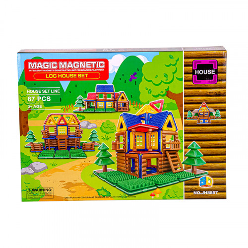 Магнітний конструктор Magic magnetic JH8857 – фото